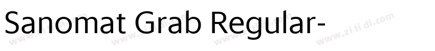 Sanomat Grab Regular字体转换 Sanomat Grab Regular字体转换